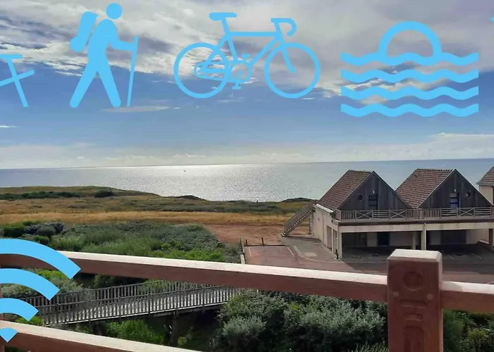 Le 246 - Duplex Face A La Mer Pour 4 Personnes, Wifi, Tv Full Sat, Parking