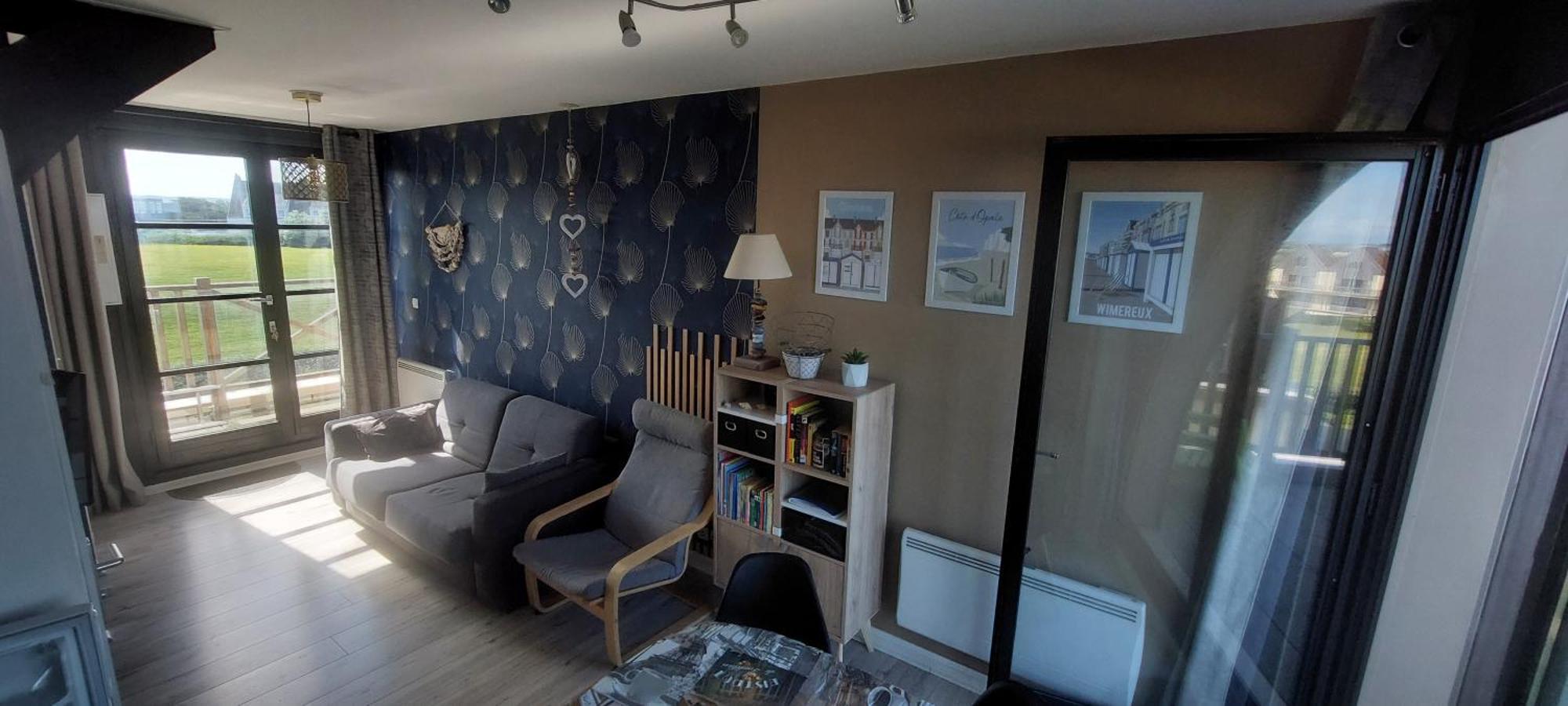Apartment Le 246 - Duplex Face A La Pour 4 Personnes, Wifi, Tv Full Sat, Parking Wimereux